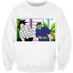 PLstar Cosmos 2019 New Fashion Sweatshirt Anime Dragon Ball Z Kid Goku and Master Roshi 3d Print Men Women Crewneck Pullover