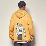 Fashion Men Cool Men Hip Hop Hoodies Japanese Casual Sweatshirts Streetwear Men Women Loose Pullover Harajuku Devil Hoodie Male