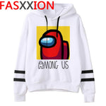 New Video Game Among Us Hoodies Men Impostor Graphic Anime Streetwear Cartoon Sweatshirt Sudadera Hombre Among Us Hip Hop Hoodie