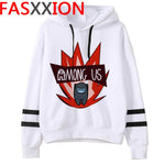 New Video Game Among Us Hoodies Men Impostor Graphic Anime Streetwear Cartoon Sweatshirt Sudadera Hombre Among Us Hip Hop Hoodie